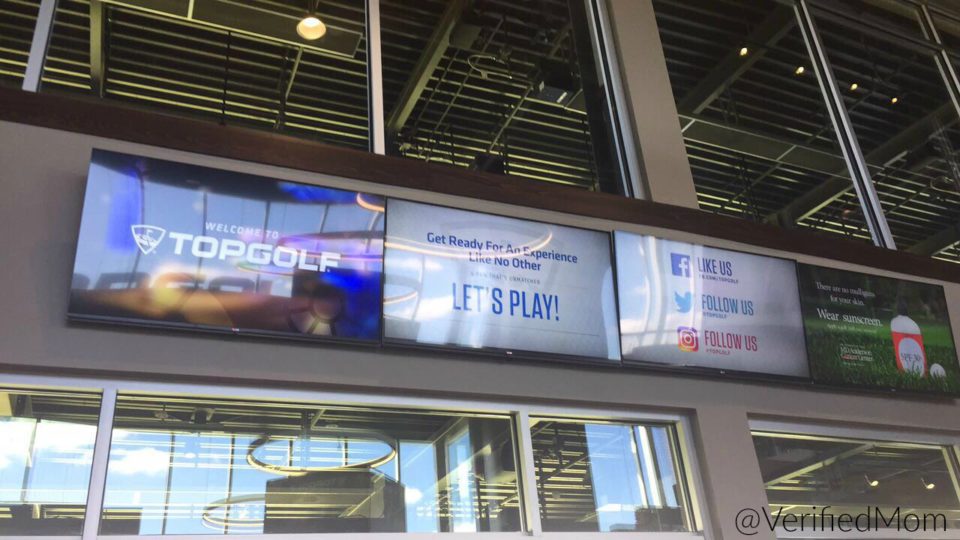 Topgolf entry way