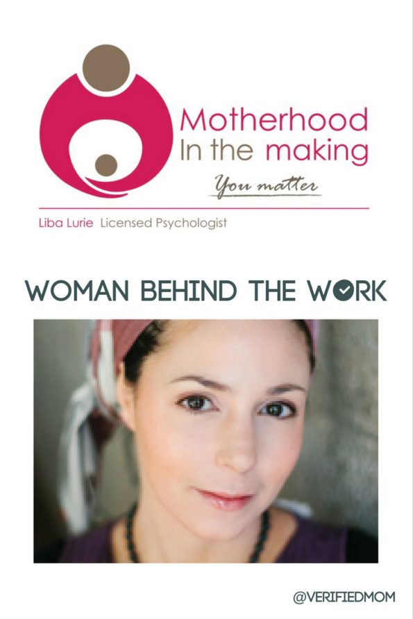 Liba Lurie is the @VerifiedMom - Woman Behind The Work - Interview Series Week 1